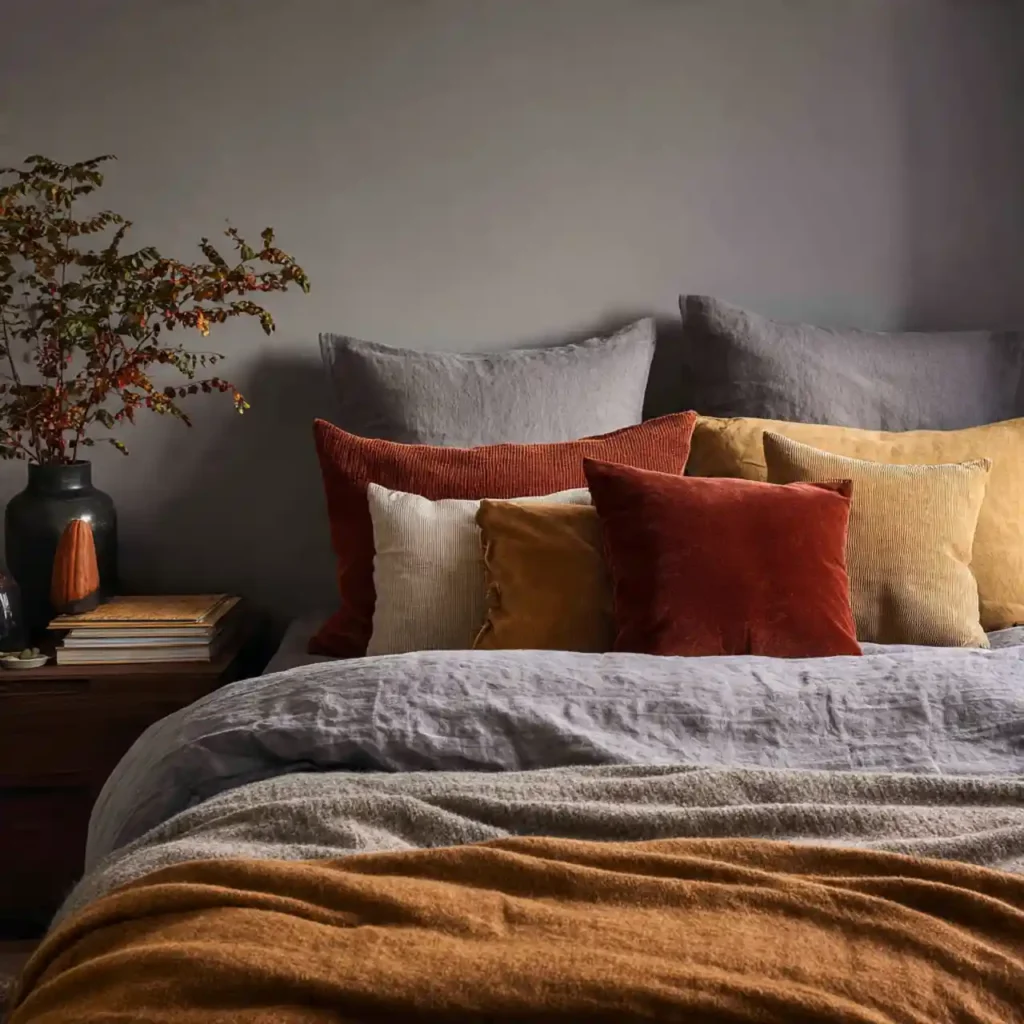 5-Cozy Autumn Bedroom Idea