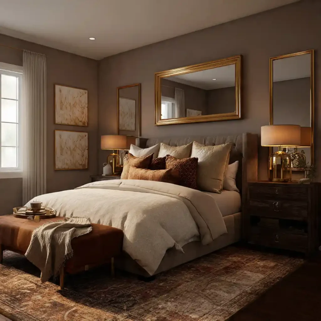 5-Mocha Bedroom Idea