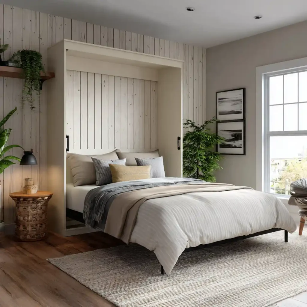 5-Murphy Bed Ideas for Small Bedroom