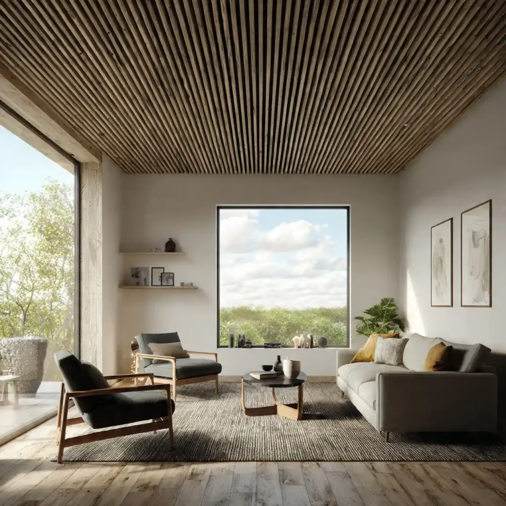 5-Wood Slat Wall Idea