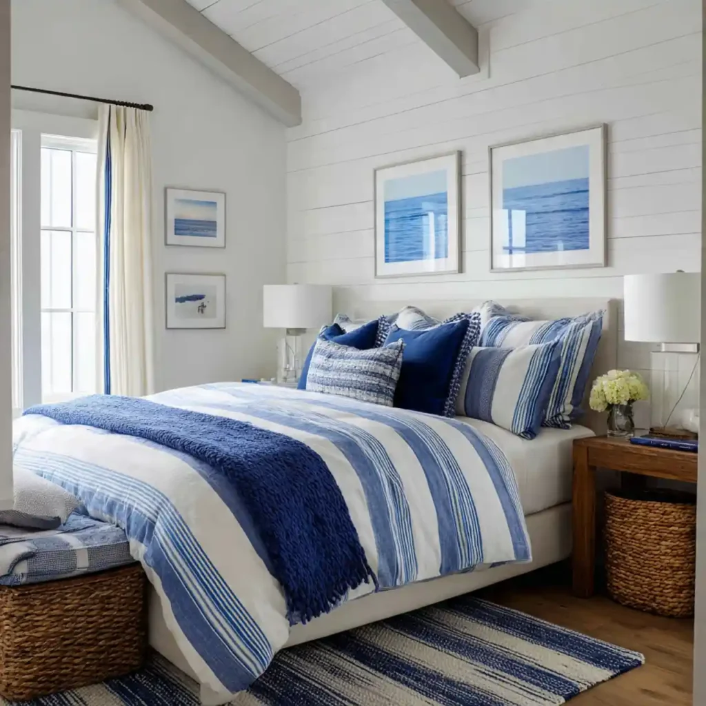 6-Blue Bedroom Idea