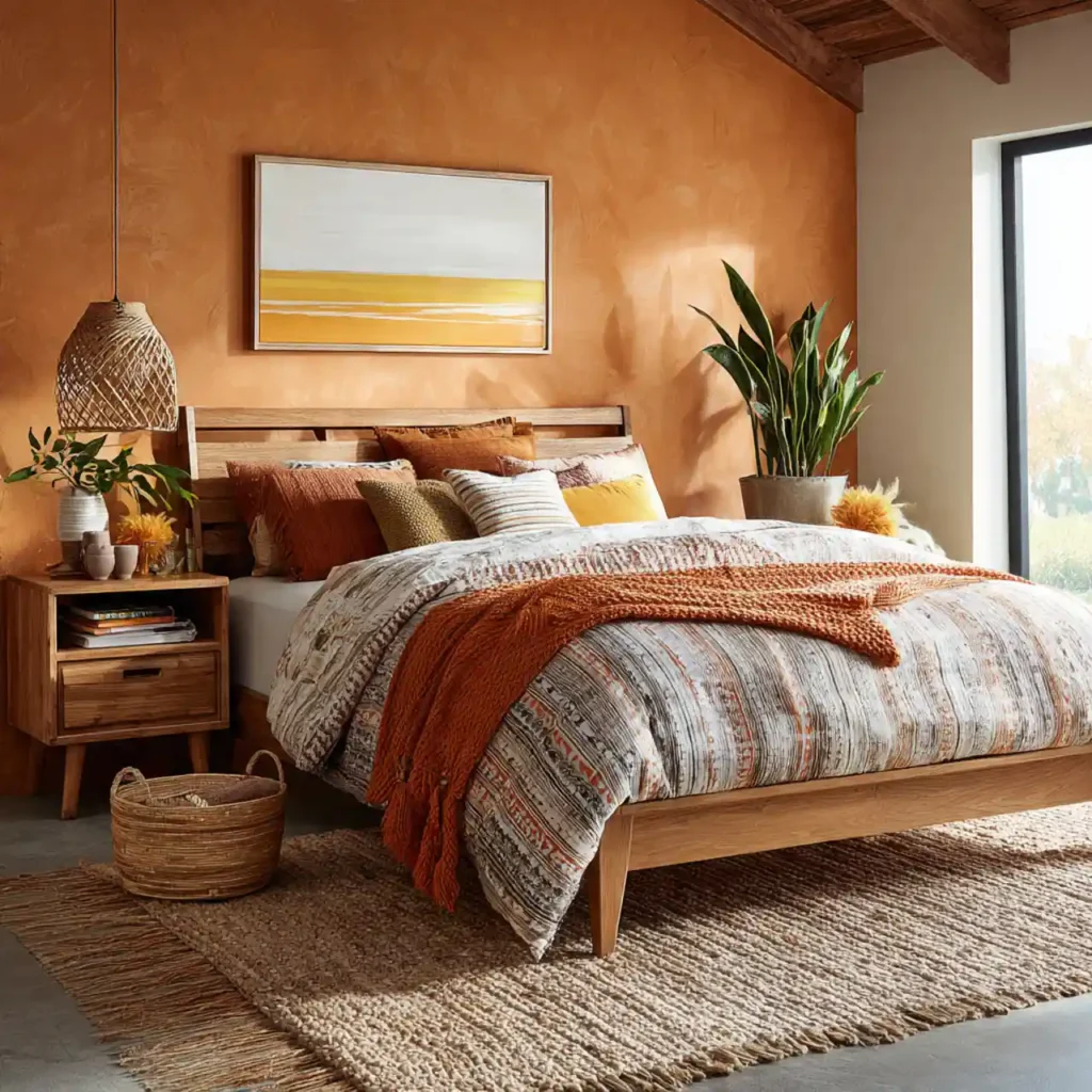 6-Cozy Autumn Bedroom Idea