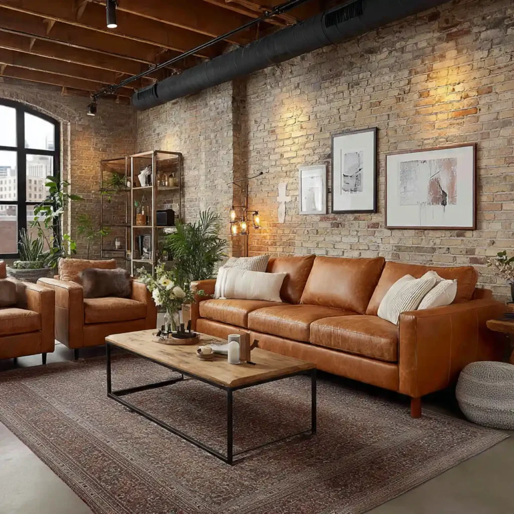 6-Industrial Apartment Interior Idea