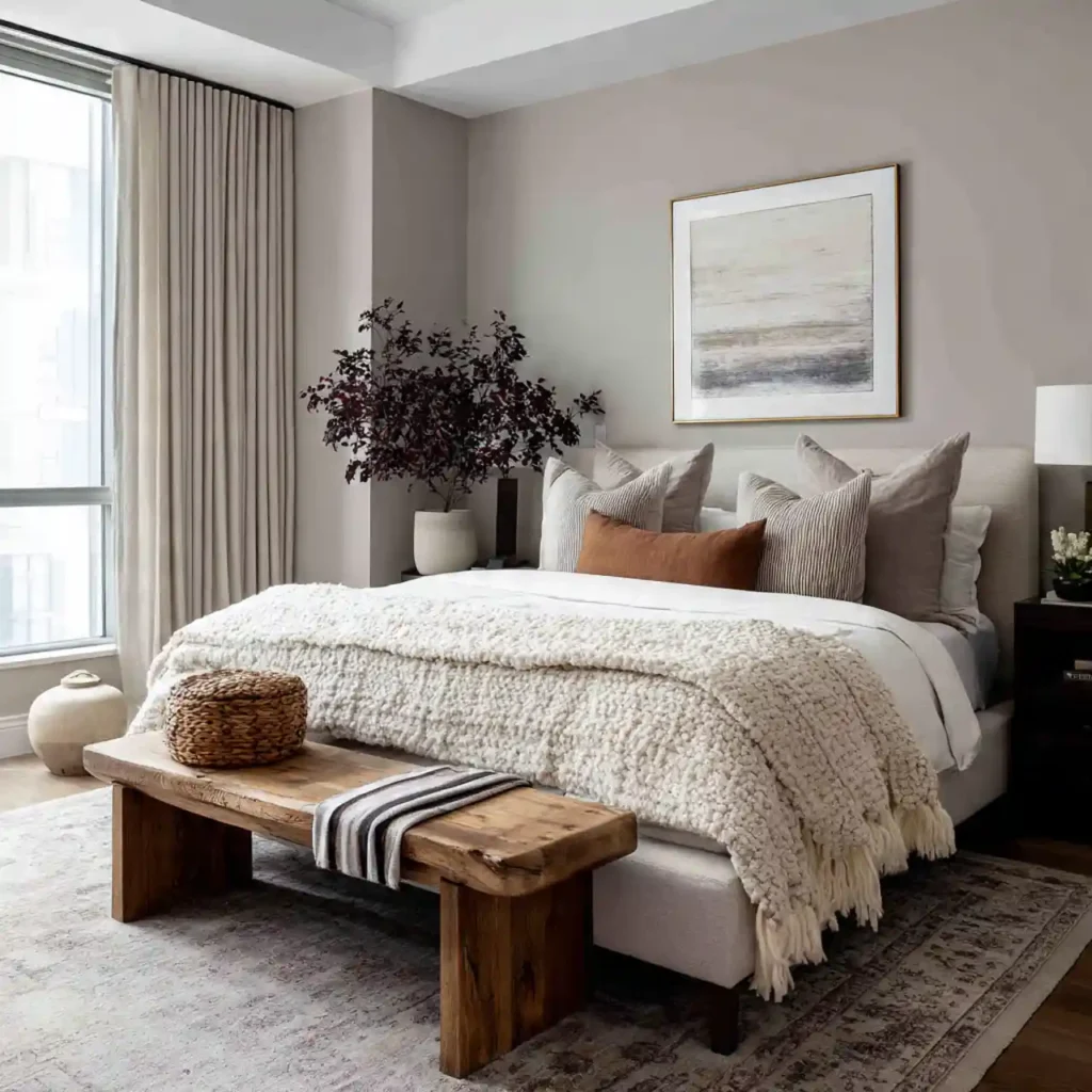 6-Mocha Bedroom Furniture Idea