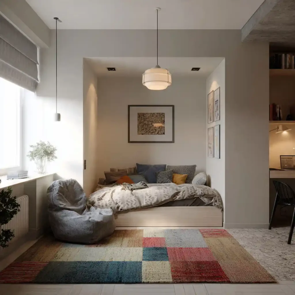 6-Tiny Apartment Design Idea