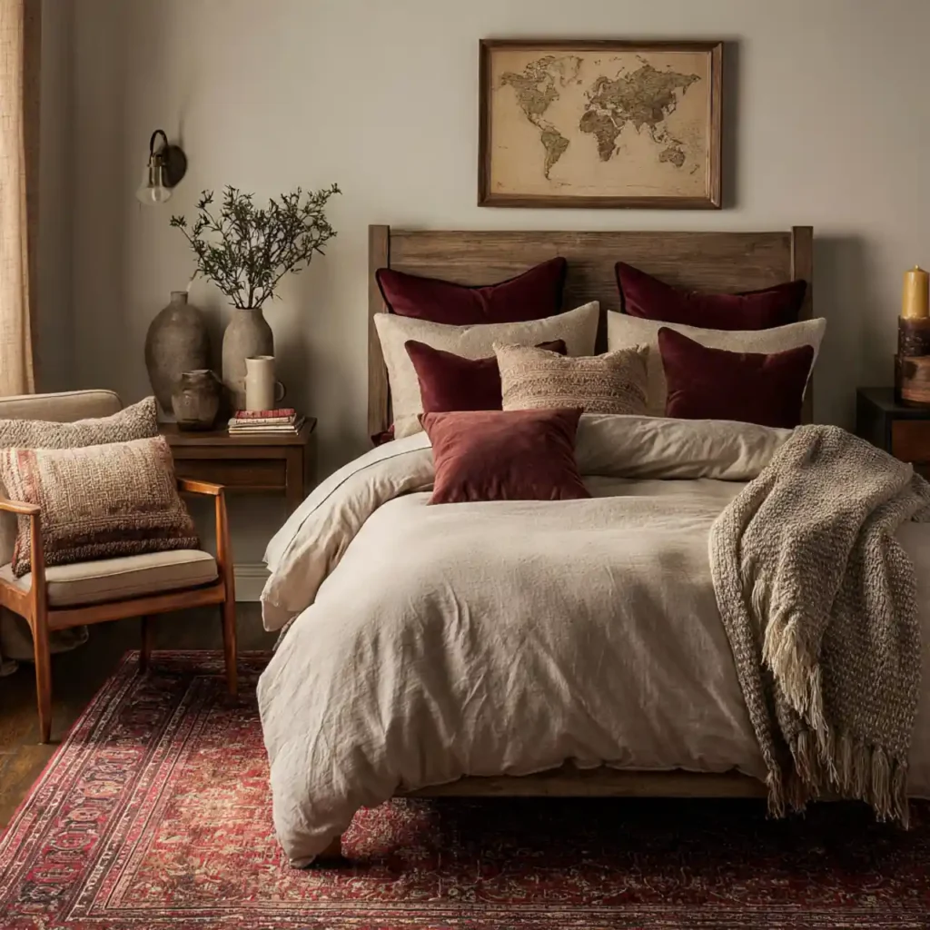 7-Cozy Autumn Bedroom Idea