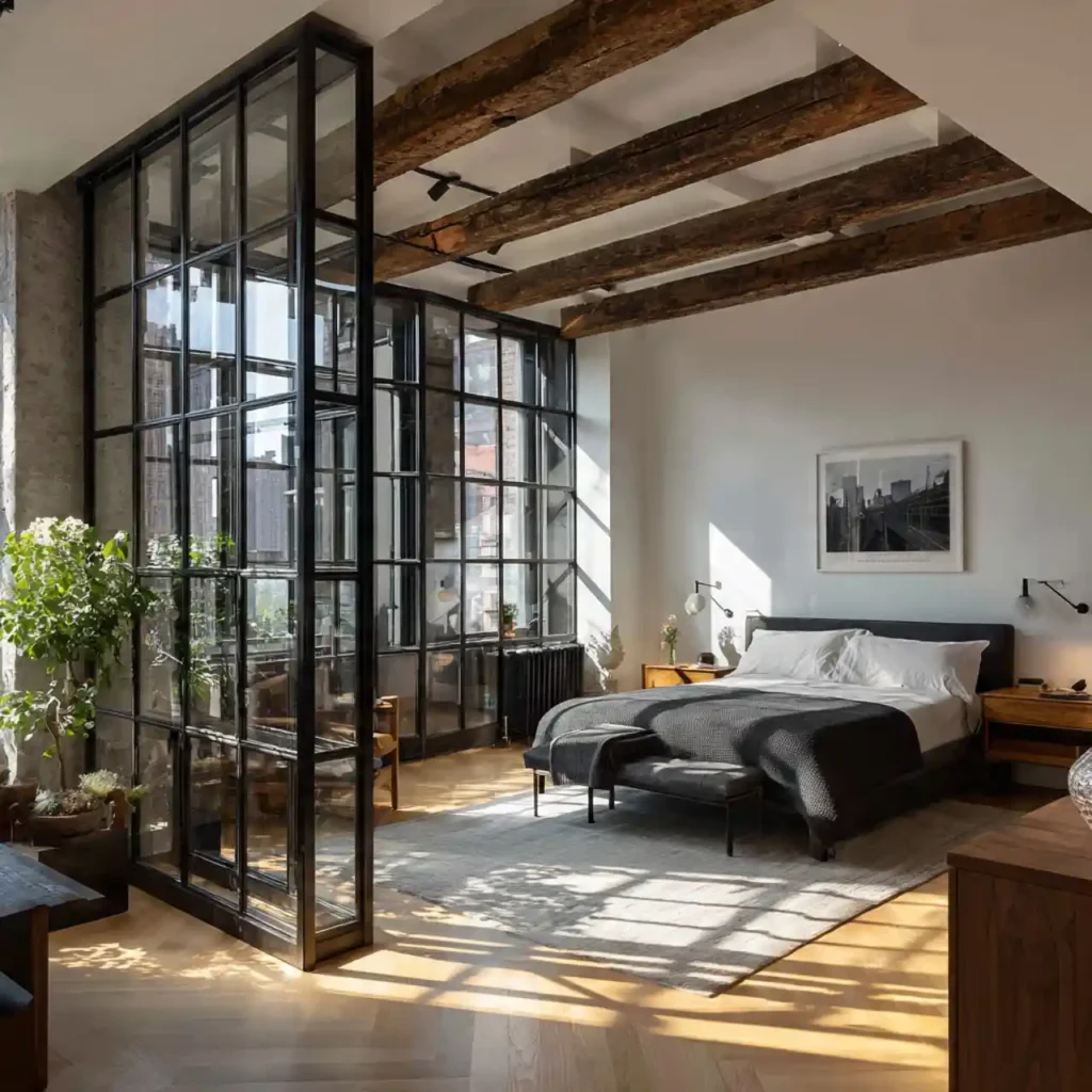 7-Industrial Apartment Interior Idea