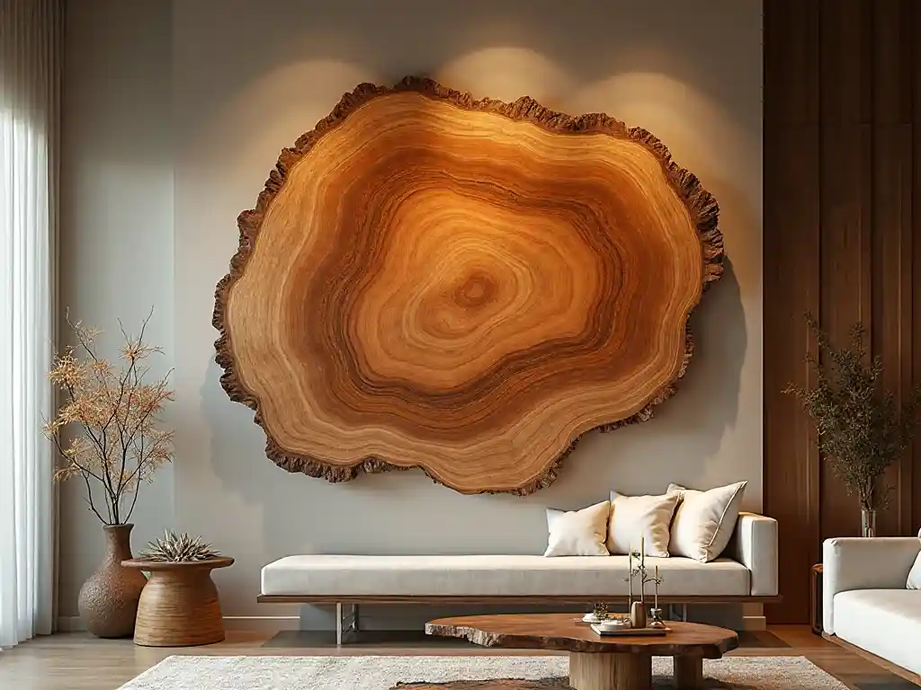 7-Large Wood Wall Art Idea