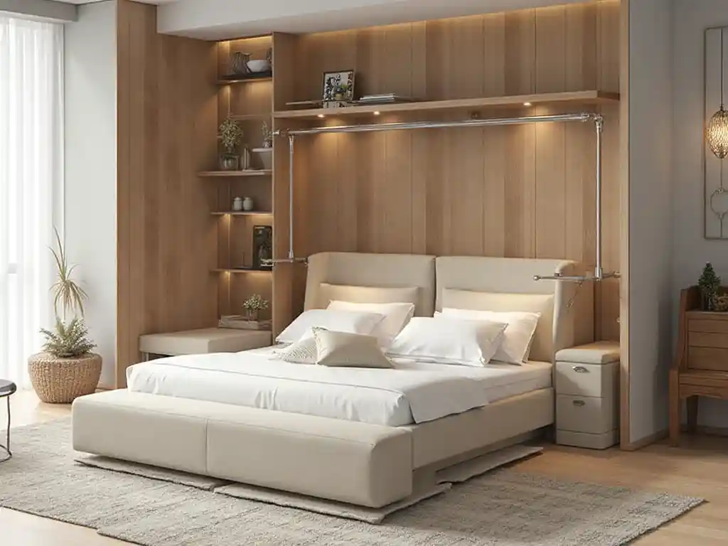 7-Murphy Bed Ideas for Small Bedroom