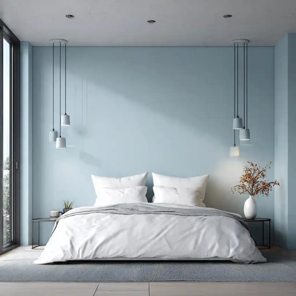8-Blue Bedroom Idea
