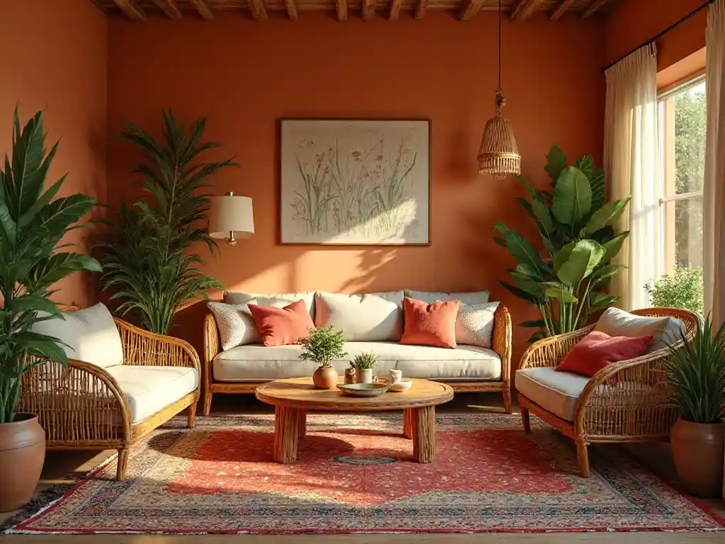 8-Boho Apartment Interior Idea