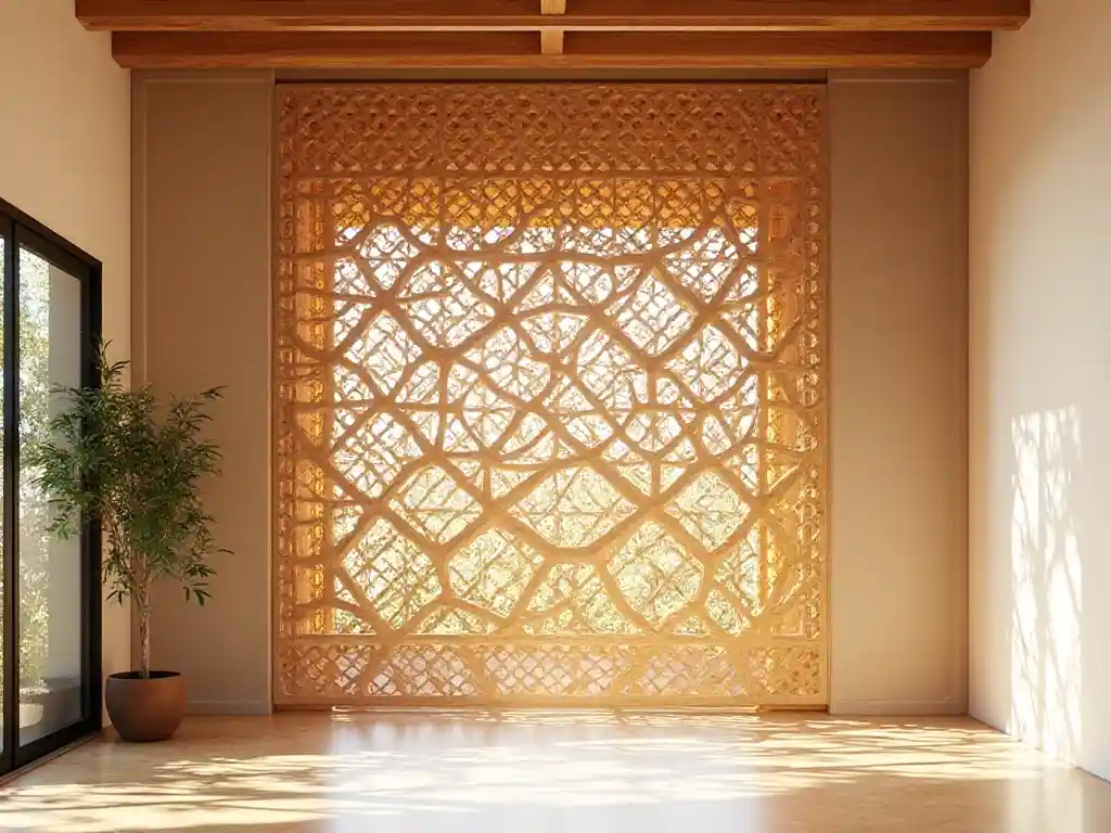 8-Large Wood Wall Art Idea