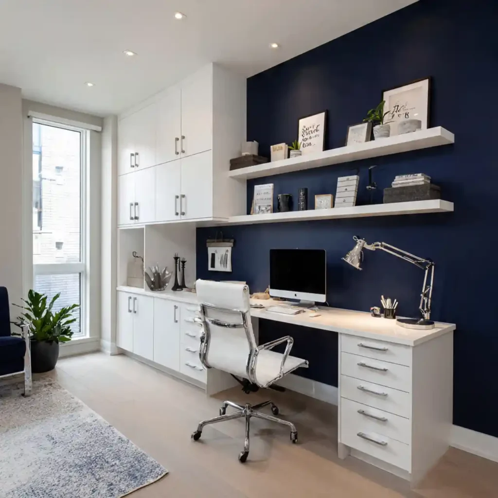 8-Minimalist Home Office Idea