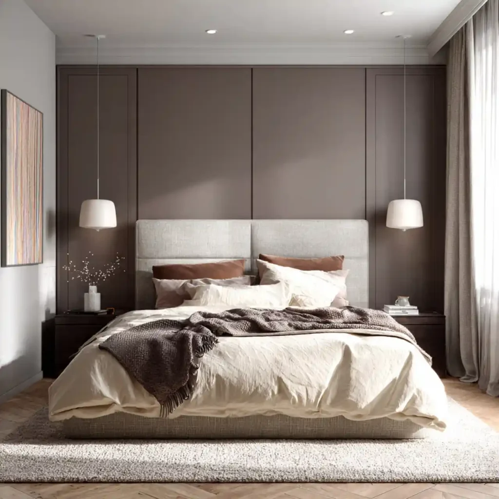 8-Mocha Bedroom Idea