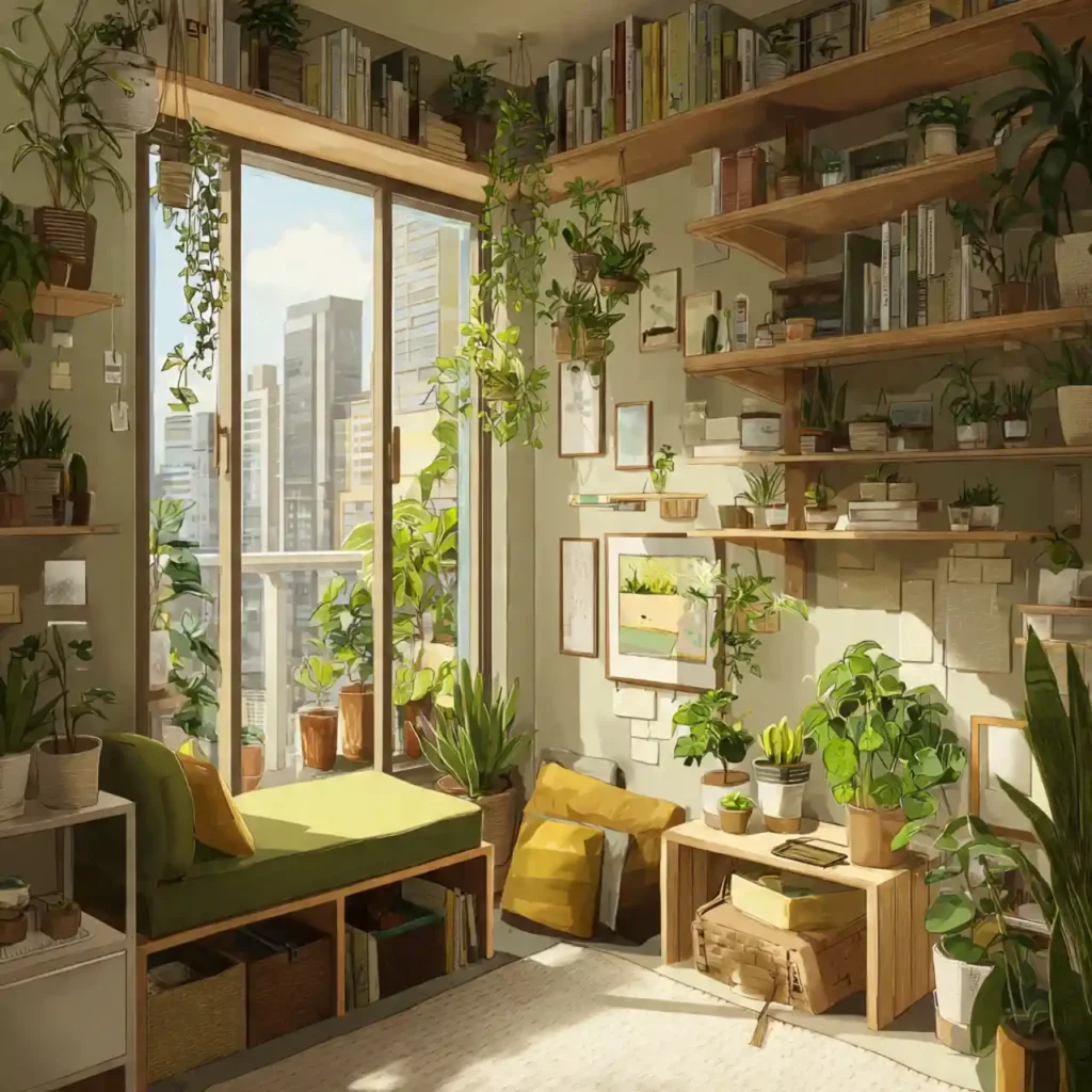 8-Tiny Apartment Design Idea