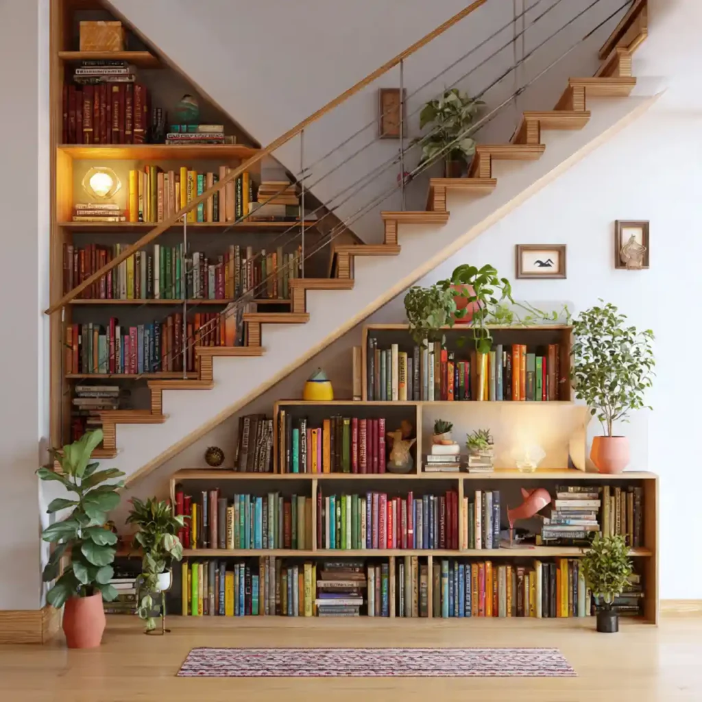 8-Under Stairs Storage Idea