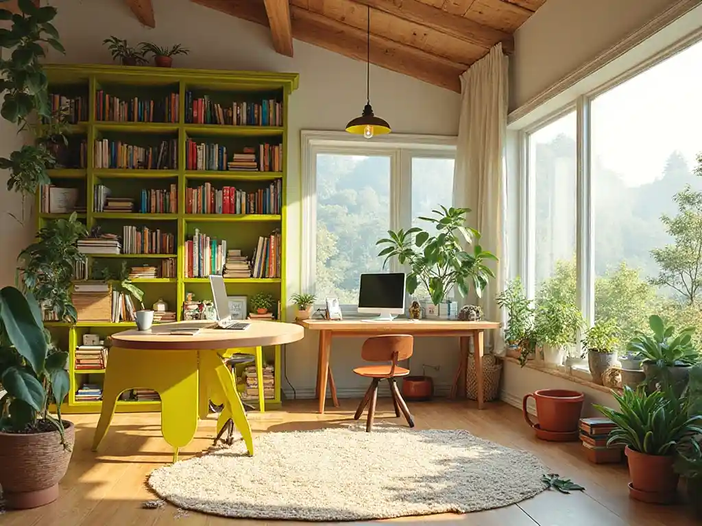 9-Lime Green Furniture Idea