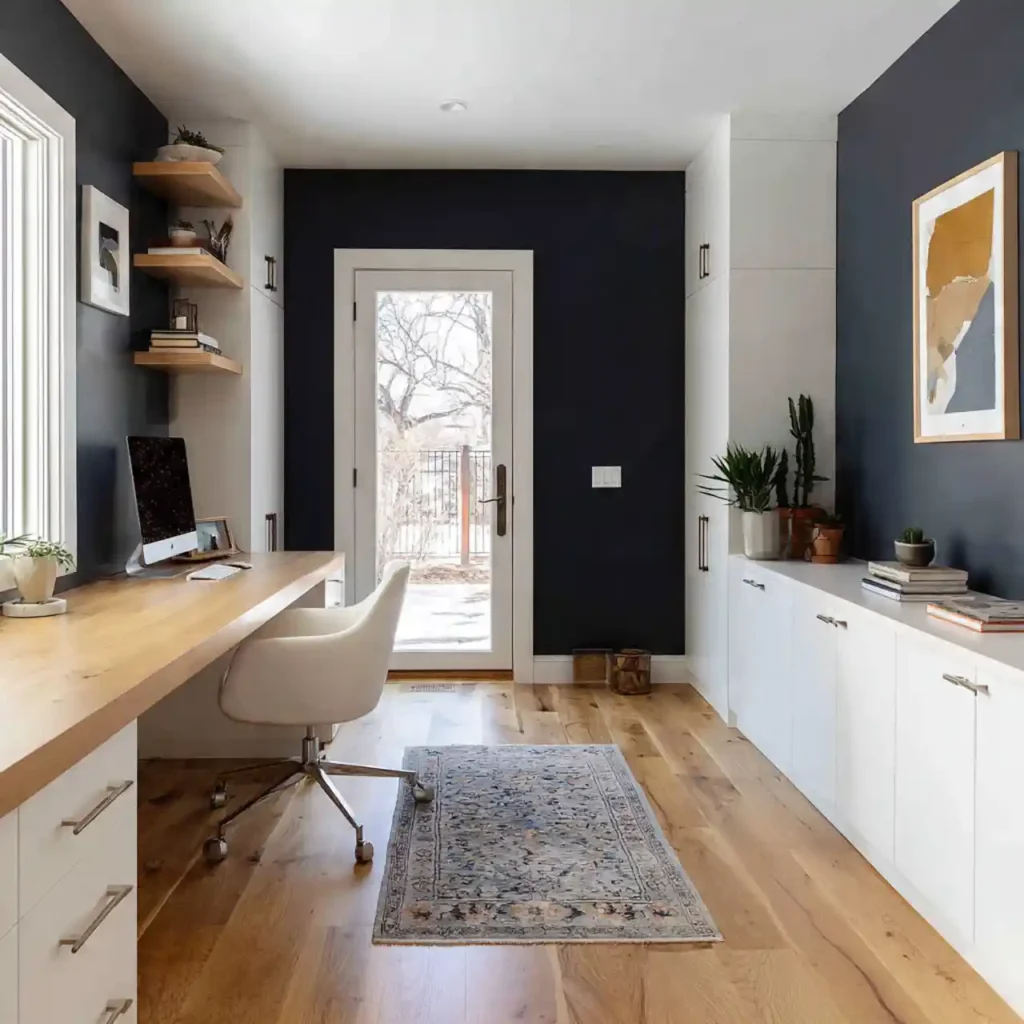 9-Minimalist Home Office Idea