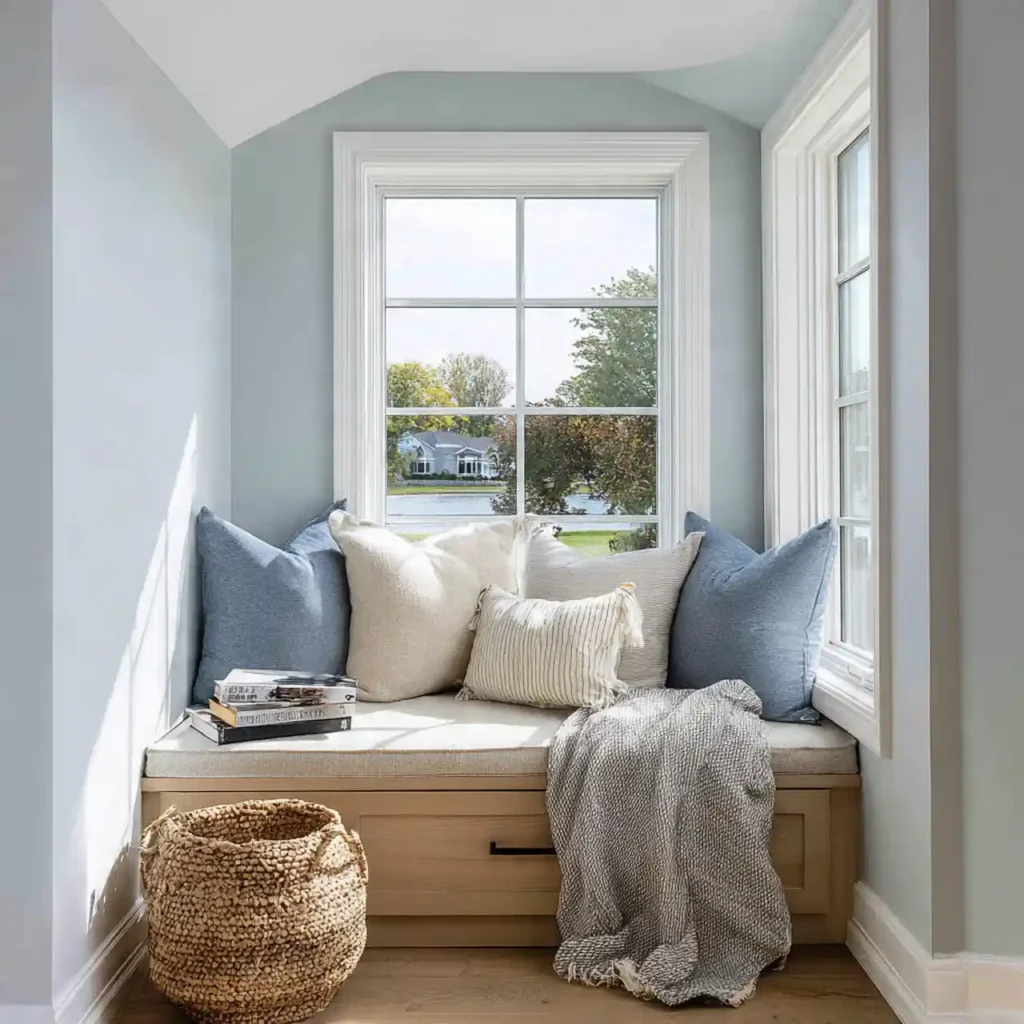 9-Window Nook Ideas with Stunning Color Palette