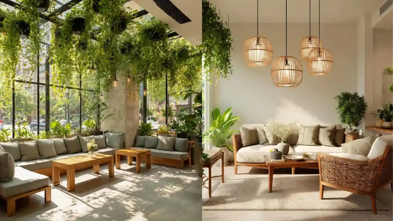 Biophilic Living Room Ideas to Bring Fresh & Natural Beauty Into Every Corner