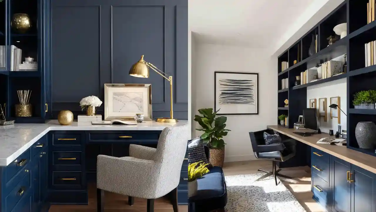 Blue Home Office Ideas for a Calm, Stylish, and Productive Workspace
