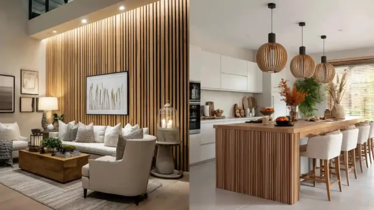 Stylish Wood Slat Wall Ideas for a Modern, Warm & Textured Home