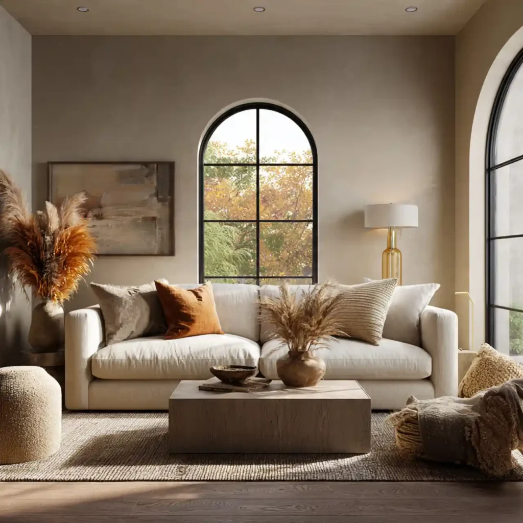 1-Fall Living Room Decor Ideas