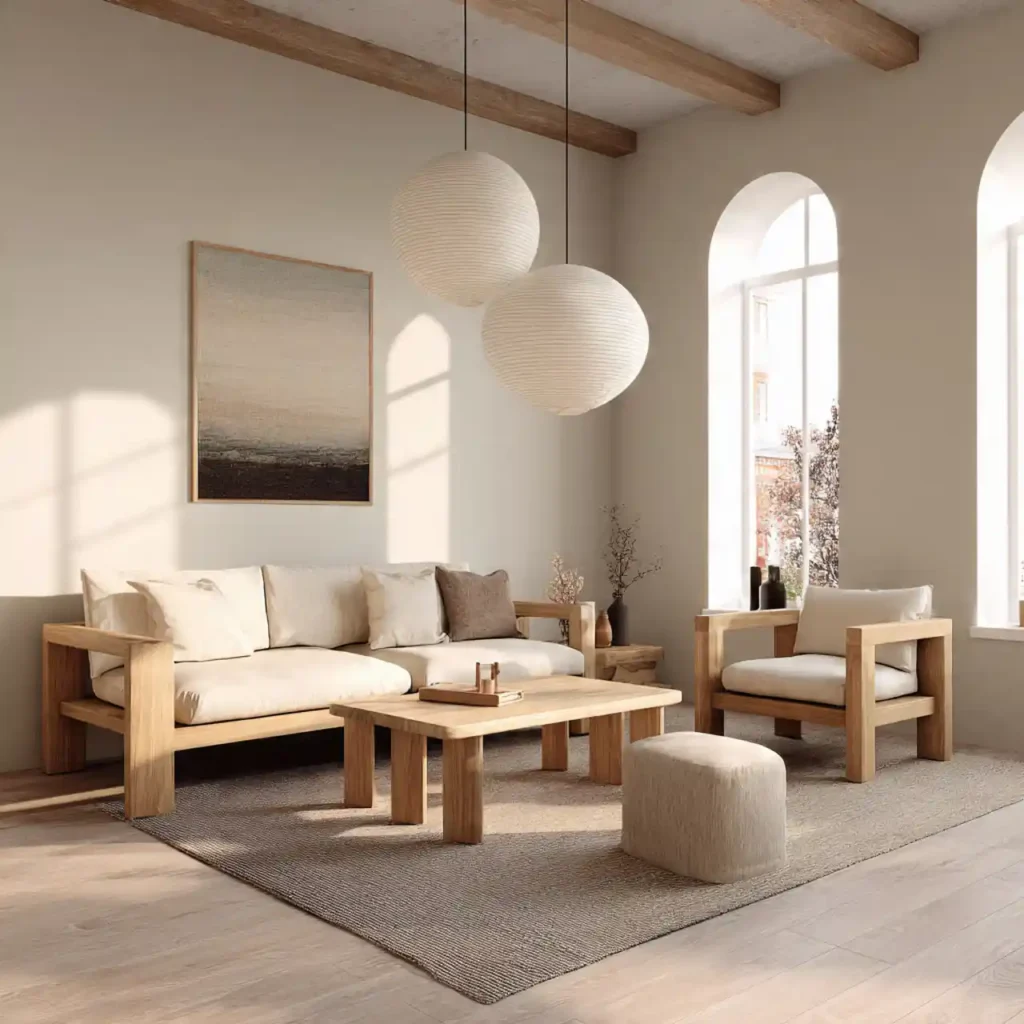 1-Japandi Living Room Ideas