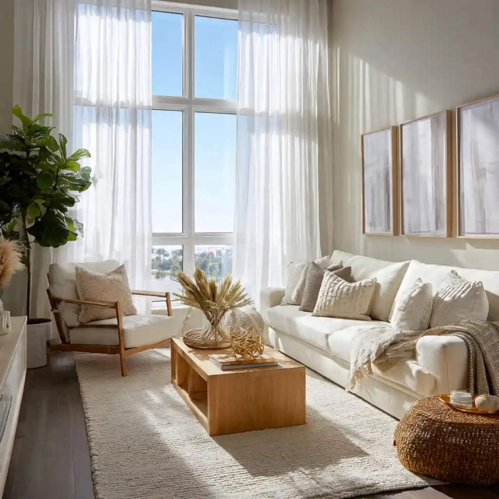 1-Living Room Curtain Ideas