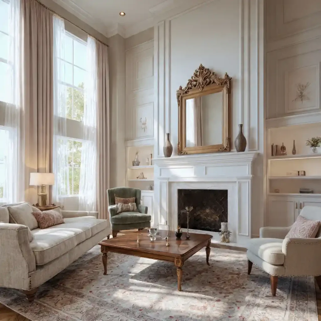 1-Living Room Fireplace Decor Ideas