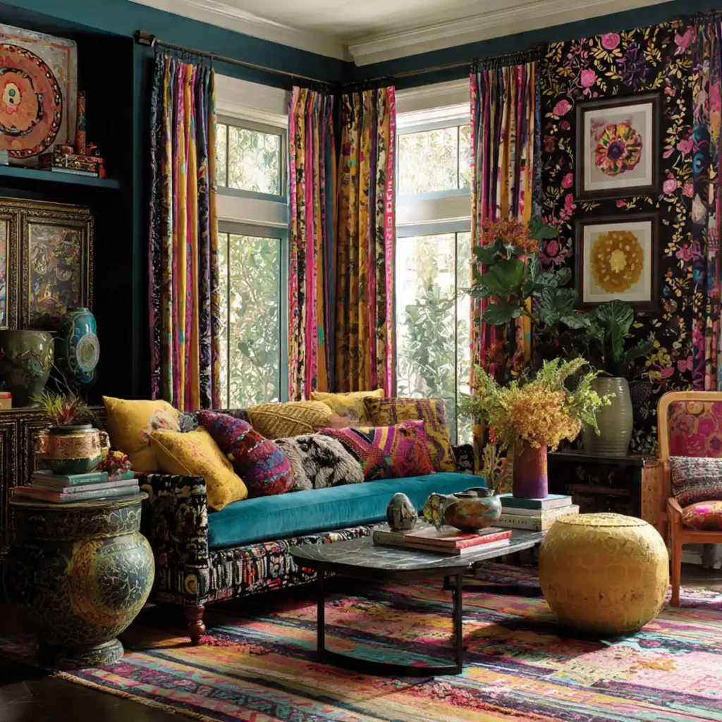 1-Maximalist Living Room Ideas