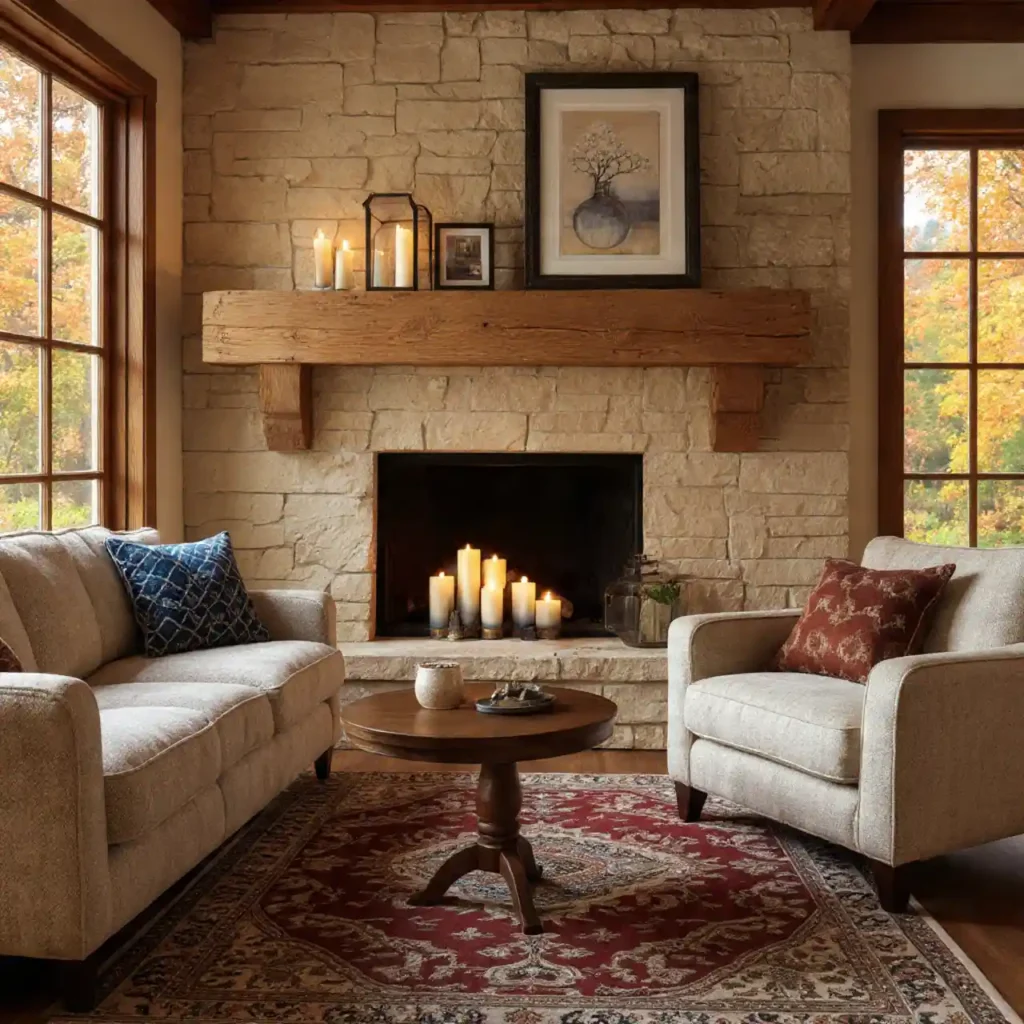 10-Fall Living Room Decor Ideas