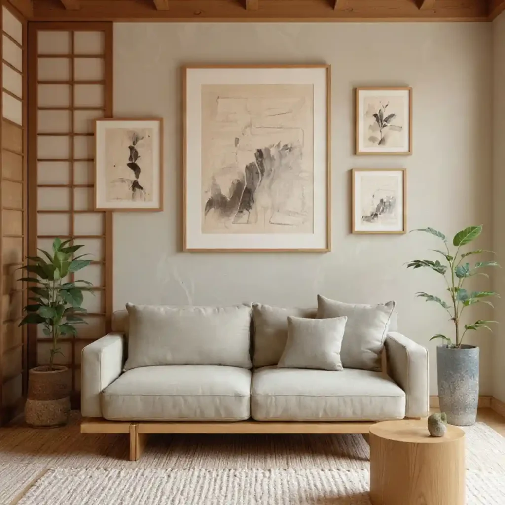 10-Japandi Living Room Idea