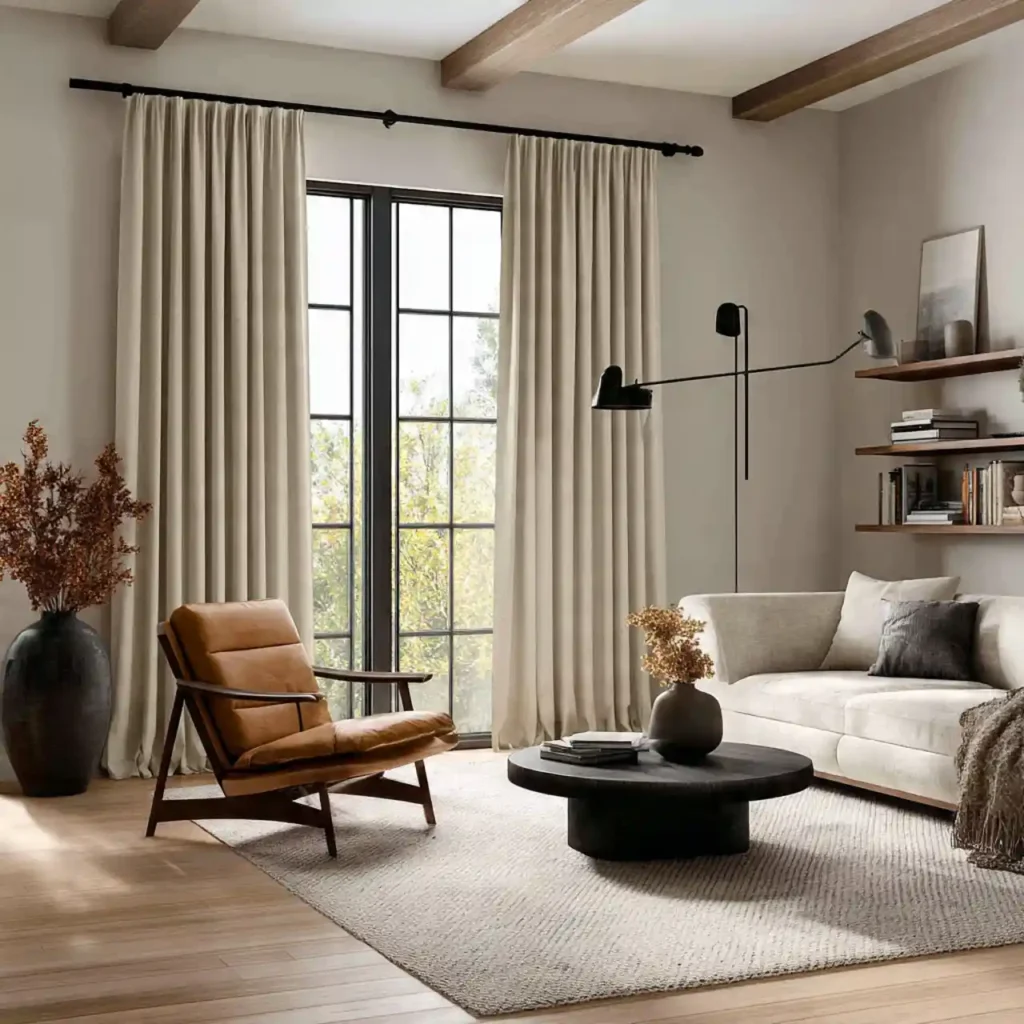 10-Living Room Curtain Ideas