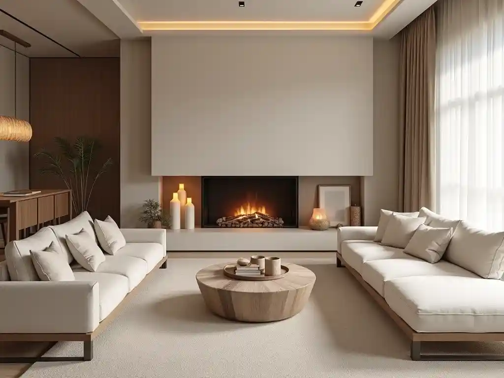 10-Living Room Fireplace Decor Idea