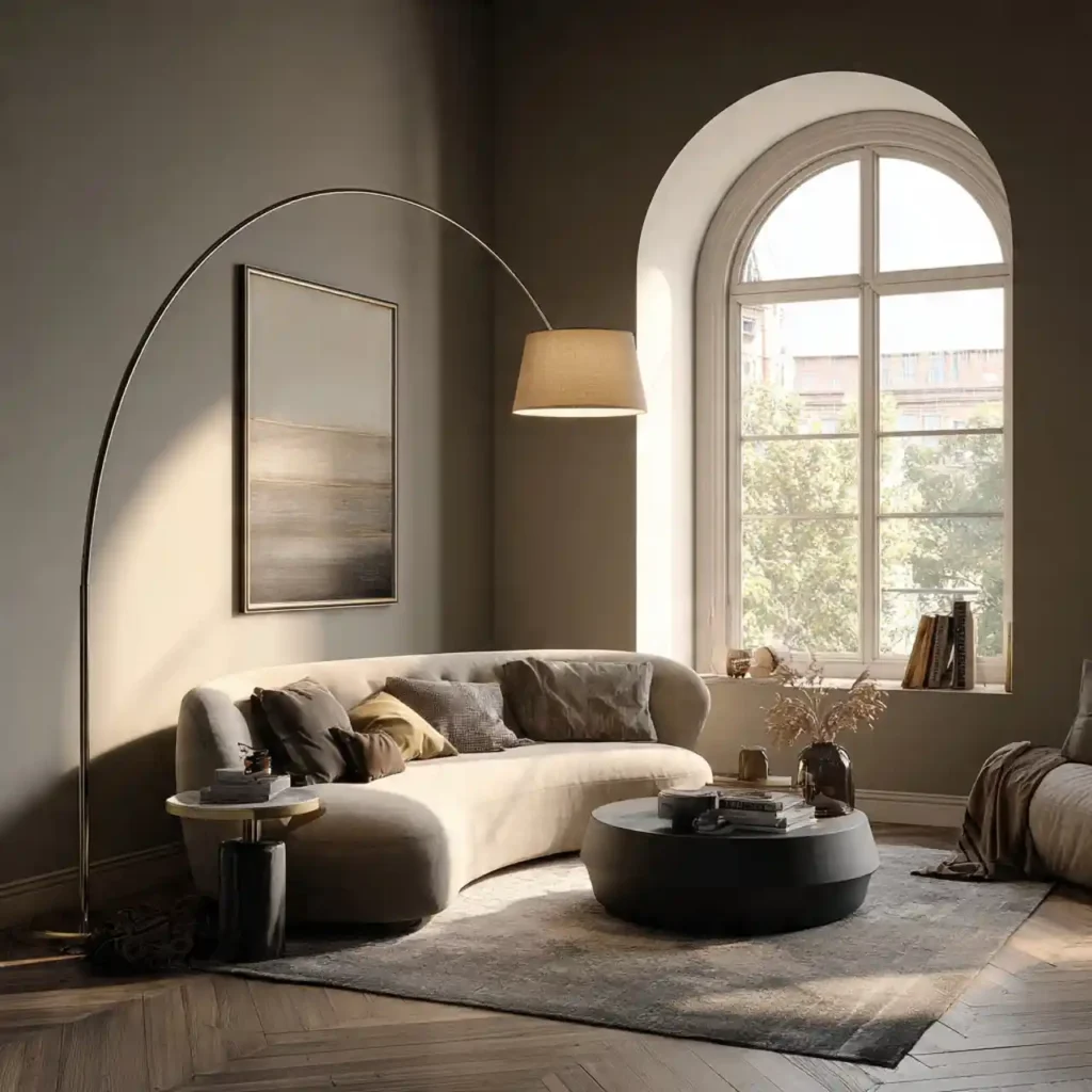 10-Long Narrow Living Room Idea