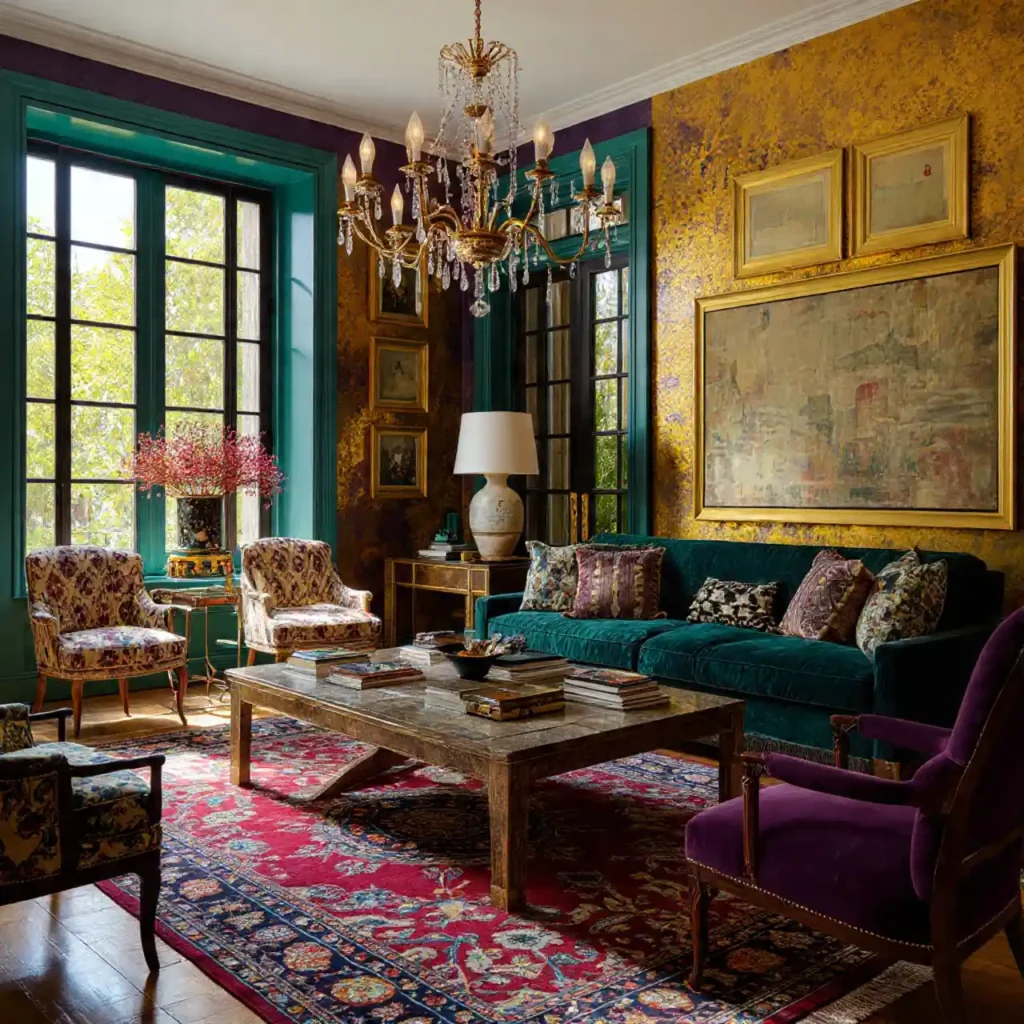 10-Maximalist Living Room Idea