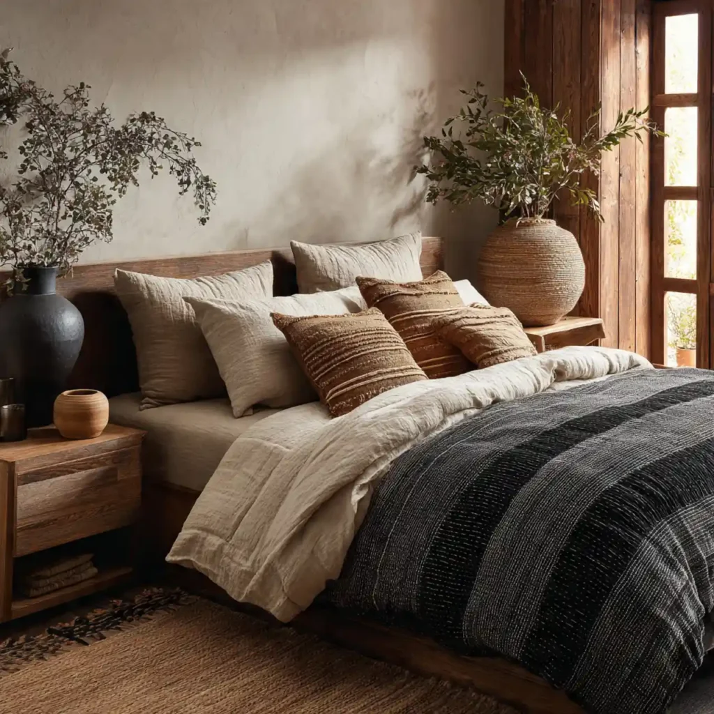 10-Minimalist Japandi Bedroom Idea