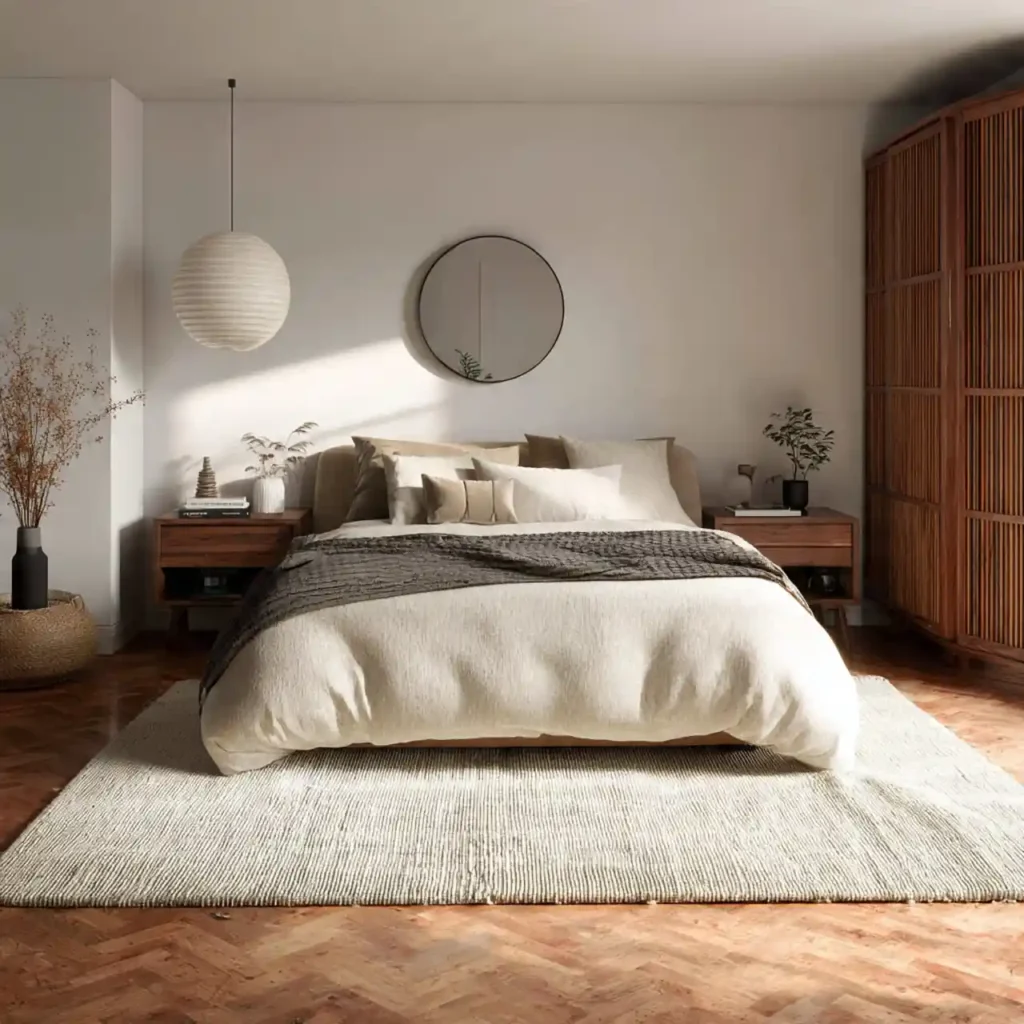 10-Modern Japandi Bedroom Idea