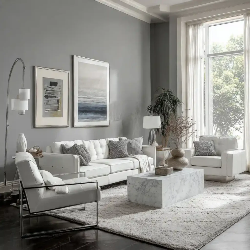 10-White Living Room Idea