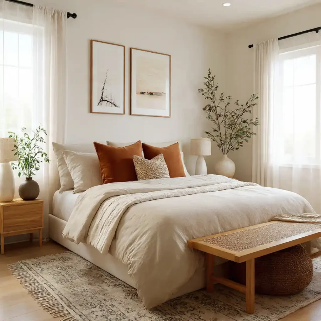 11-Minimalist Japandi Bedroom Ideas