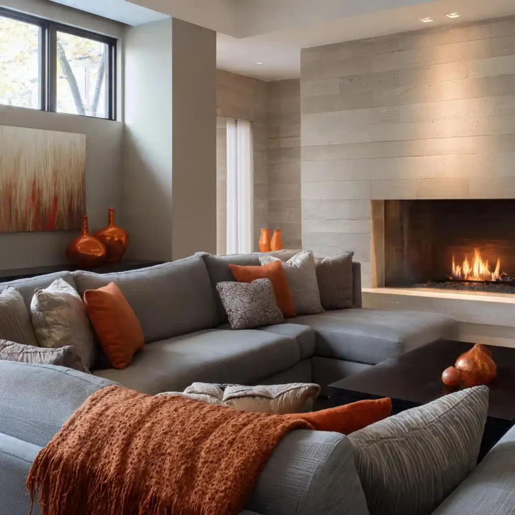 11-Modern Beige Living Room Idea