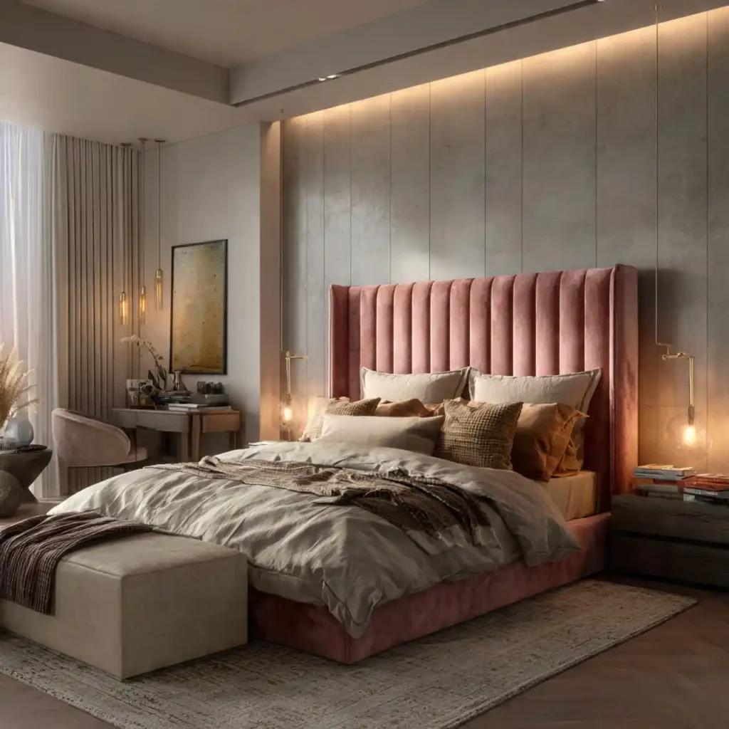 11-Pink Bedroom Idea