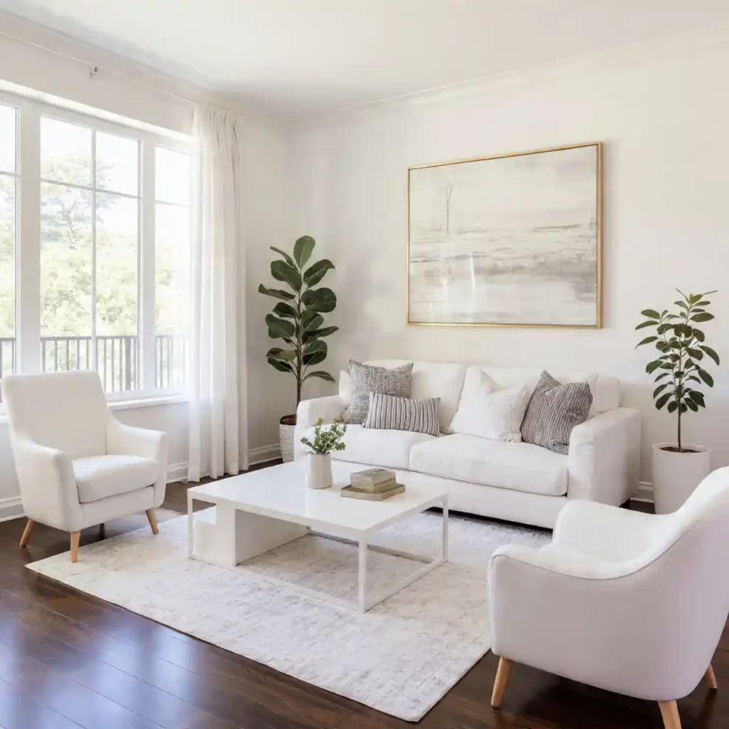 11-White Living Room Idea