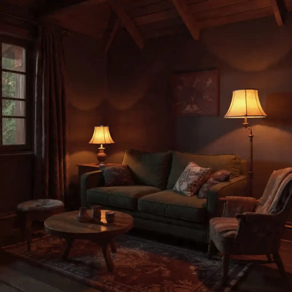 12-Budget-Friendly Dark Cottagecore House Interior Idea