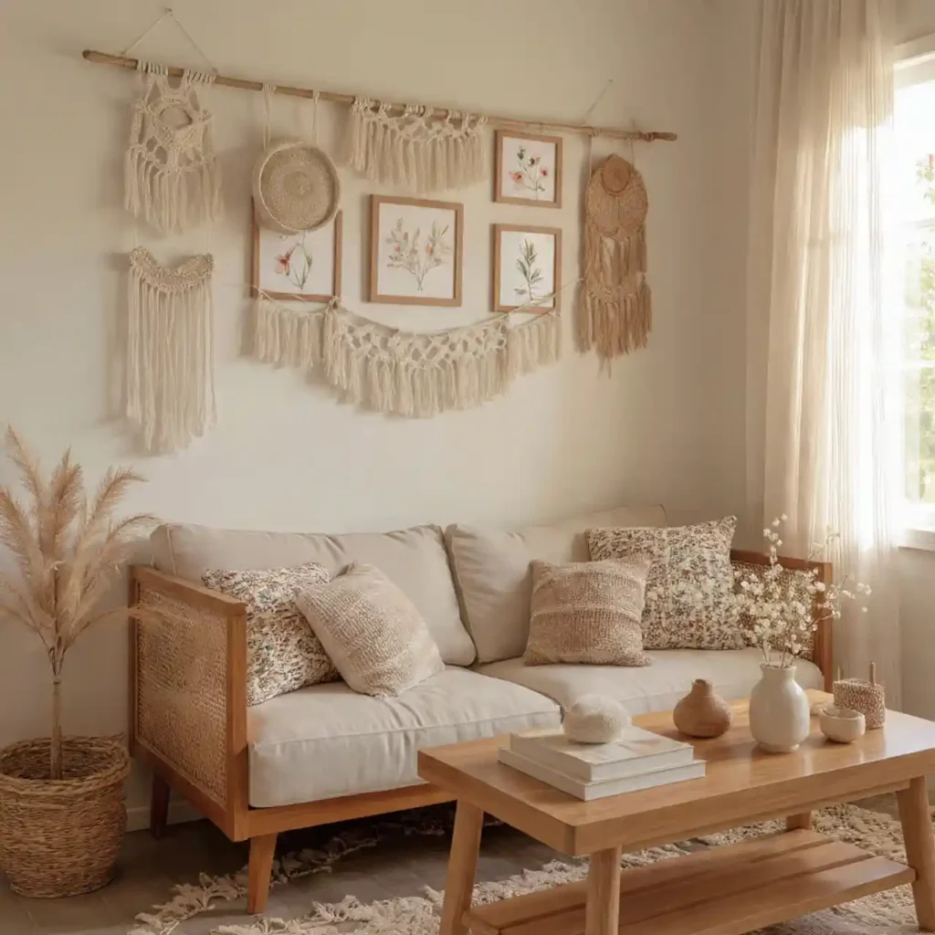 12-Cottagecore Living Room Idea