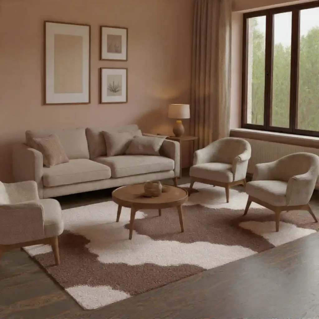 12-Earth-Tone Living Room Idea