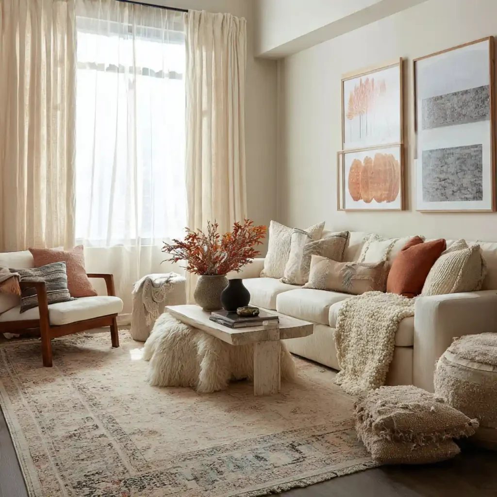 12-Fall Living Room Decor Idea