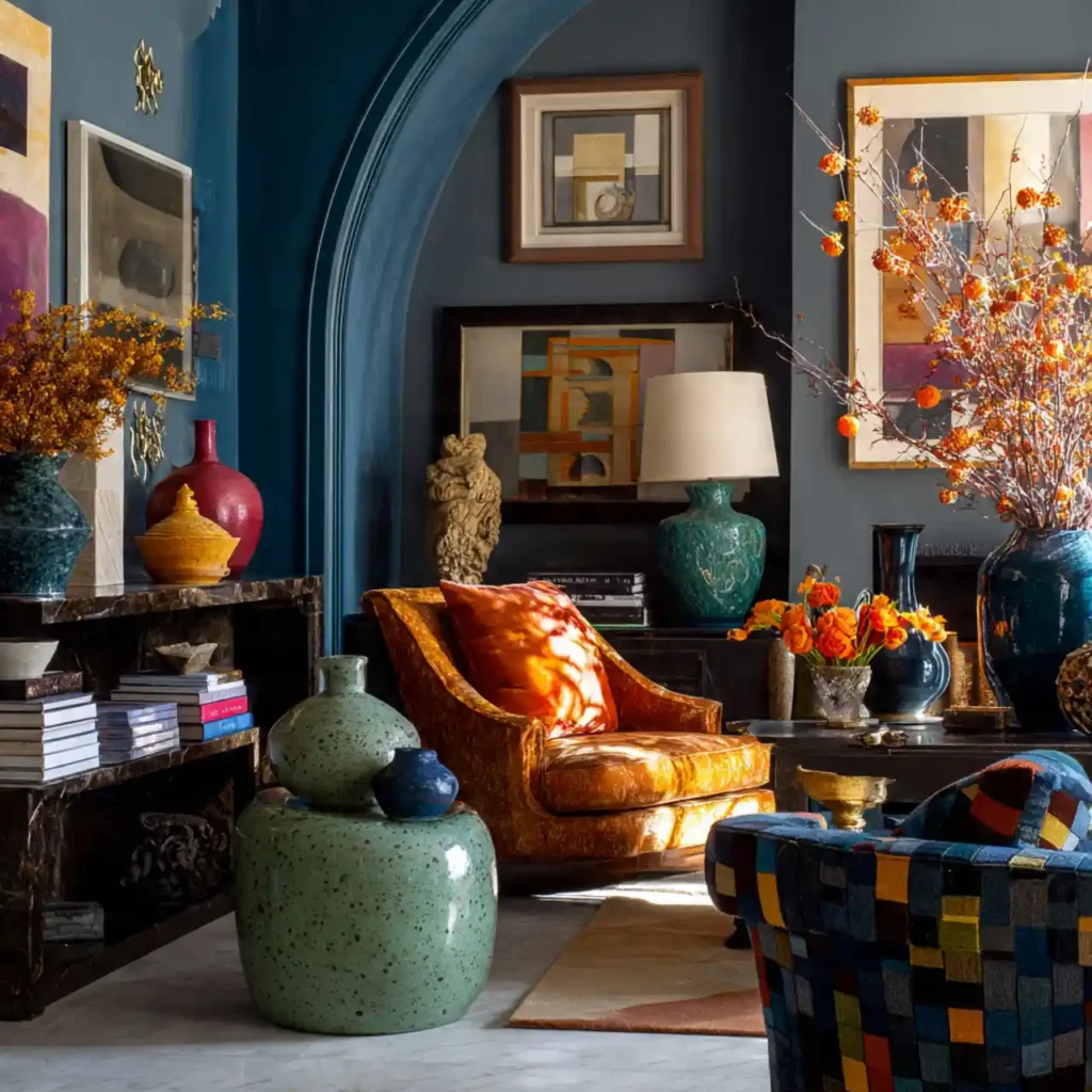 12-Maximalist Living Room Idea