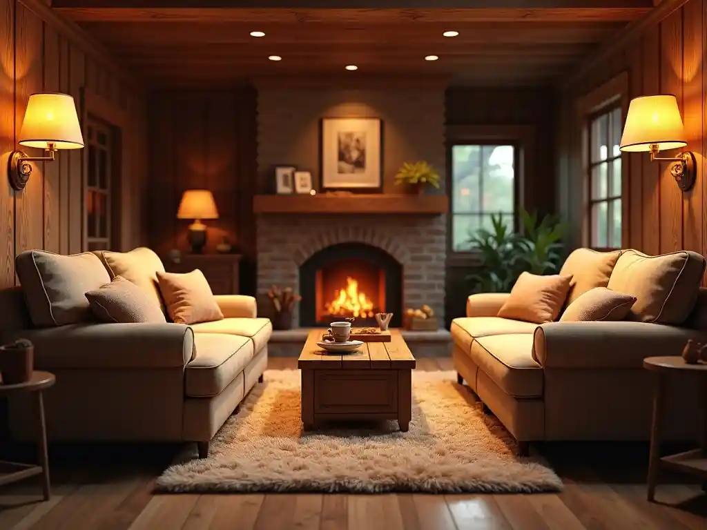 13-Living Room Fireplace Decor Idea